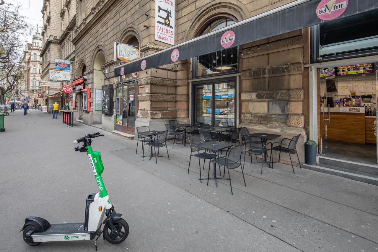 New - Central And Modern Studio Budapest Bagian luar foto